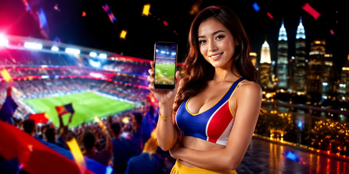 Pengguna Malaysia menggunakan aplikasi kasino bull88 pada telefon pintar Android